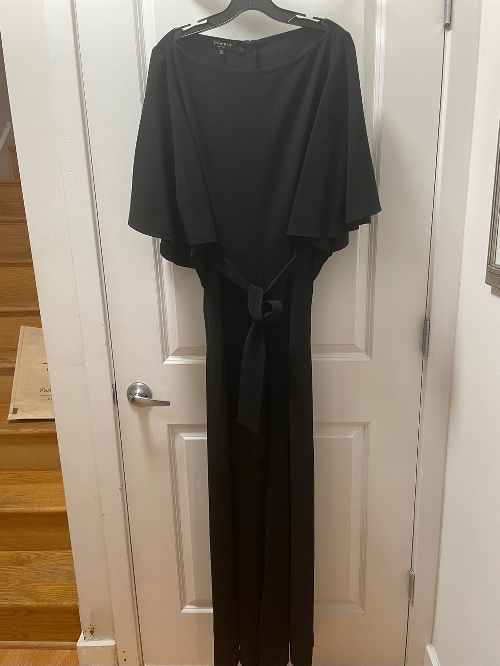 Lafayette 148 New York Black Jumpsuit